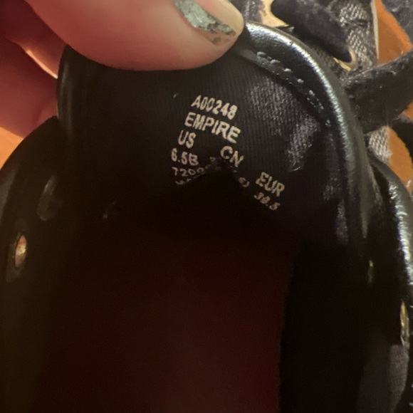 Coach Empire Black Tennis Shoes/Sneakers - Mismatched Size (6.5 Right/7 Left) - Picture 9 of 11